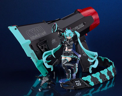 Character Vocal Series 01: Hatsune Miku Plamatea Plastic Model Kit Hatsune Miku: Chuocho Tactical Craft Ver. 15 cm Image 3