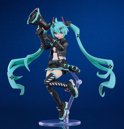 Character Vocal Series 01: Hatsune Miku Plamatea Plastic Model Kit Hatsune Miku: Chuocho Tactical Craft Ver. 15 cm Image 4