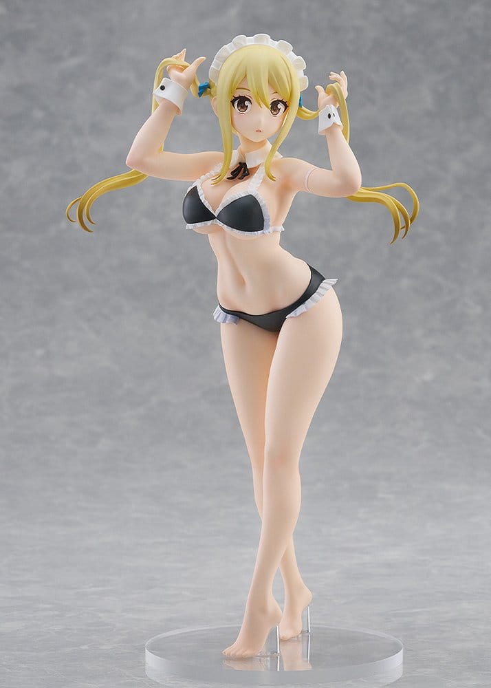 Fairy Tail 100 Years Quest Beach Queens Pop Up Parade PVC Statue Lucy Heartfilia: Virgo Form Swimsuit Ver. L Size 23 cm Image 6