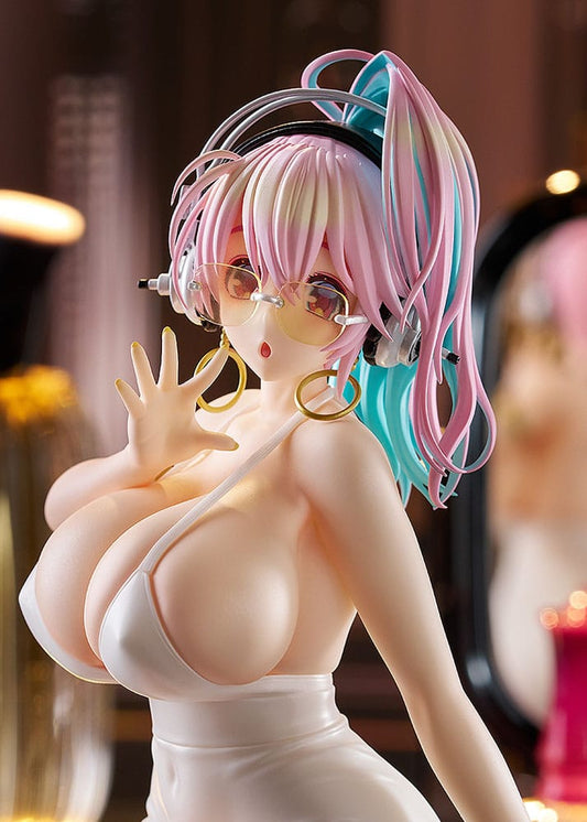 Super Sonico Pop Up Parade PVC Statue Super Sonico: 15th Mini Dress Ver. L Size 20 cm Image 2