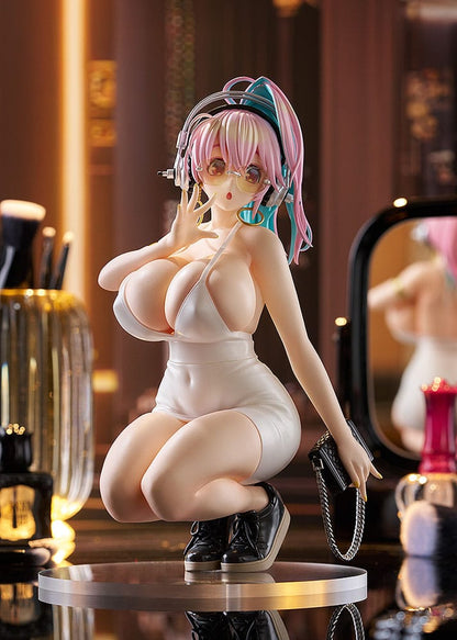 Super Sonico Pop Up Parade PVC Statue Super Sonico: 15th Mini Dress Ver. L Size 20 cm Image 4