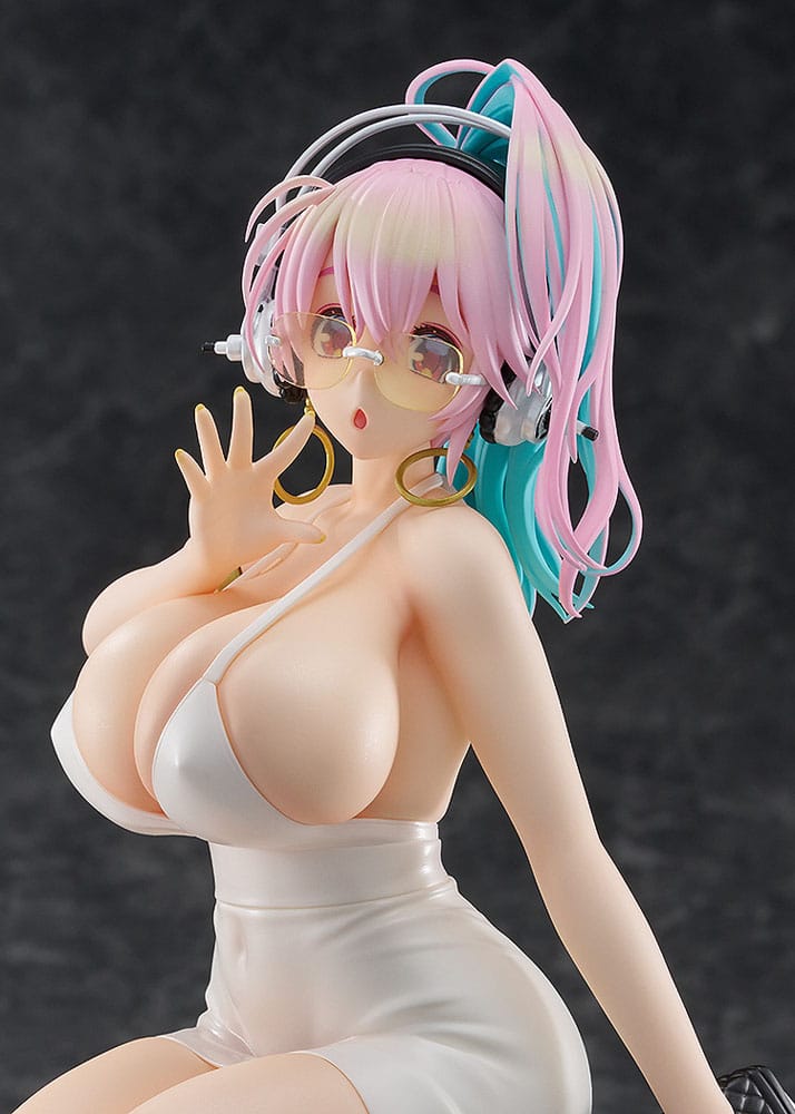 Super Sonico Pop Up Parade PVC Statue Super Sonico: 15th Mini Dress Ver. L Size 20 cm Image 9