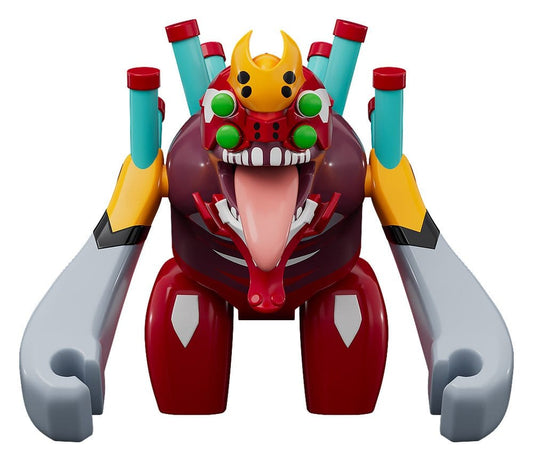 Rebuild of Evangelion Brickroid Minifigur Evangelion Unit 02 Beast Form 2nd Phase (Type 1) 4 cm Image 1