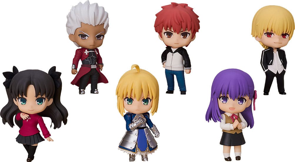 Fate/Stay Night Nendoroid Surprise Minifiguren 7 cm Display (6) Image 1