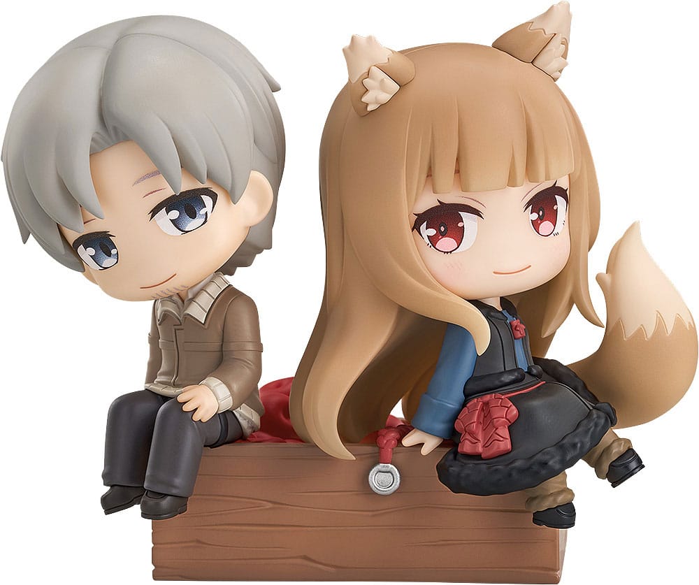 Spice and Wolf: Merchant Meets the Wise Wolf Mini Memory Minifigur Lawrence & Holo 8 cm Image 1