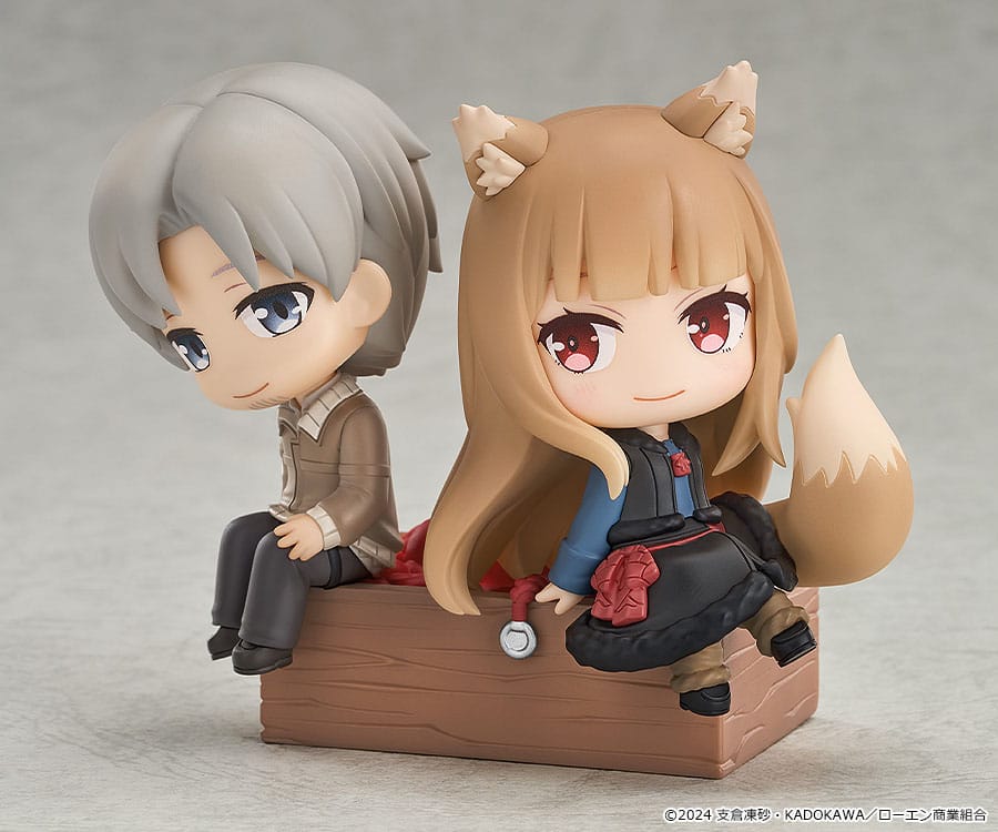 Spice and Wolf: Merchant Meets the Wise Wolf Mini Memory Minifigur Lawrence & Holo 8 cm Image 3