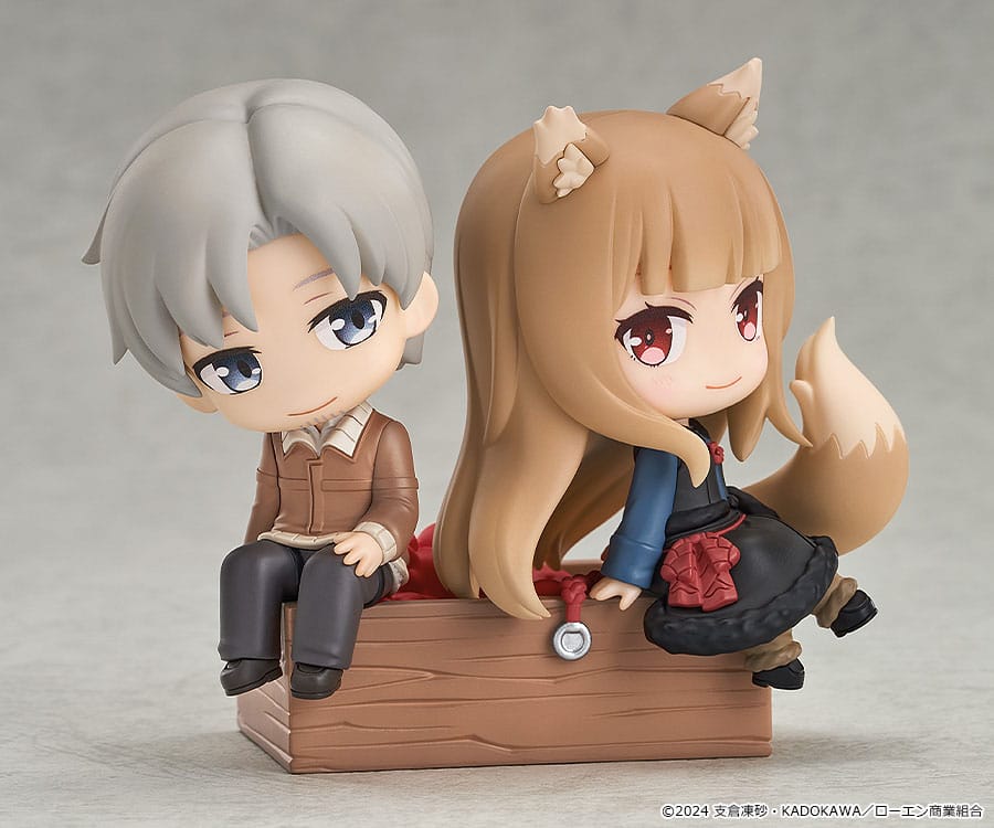 Spice and Wolf: Merchant Meets the Wise Wolf Mini Memory Minifigur Lawrence & Holo 8 cm Image 4