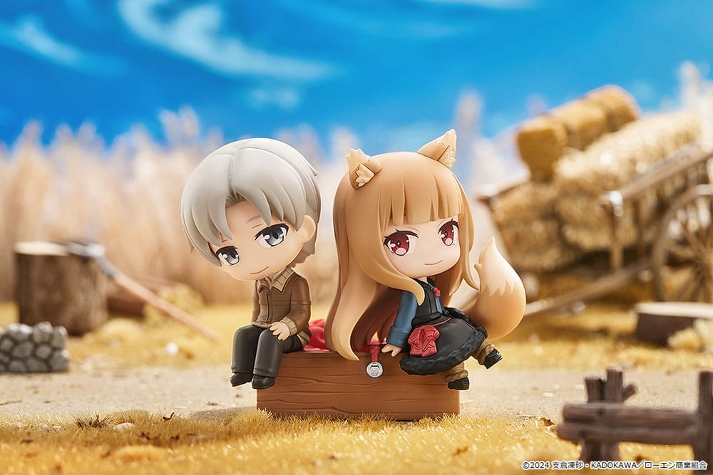 Spice and Wolf: Merchant Meets the Wise Wolf Mini Memory Minifigur Lawrence & Holo 8 cm Image 5