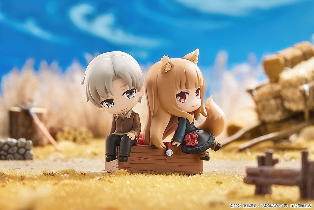 Spice and Wolf: Merchant Meets the Wise Wolf Mini Memory Minifigur Lawrence & Holo 8 cm Image 6
