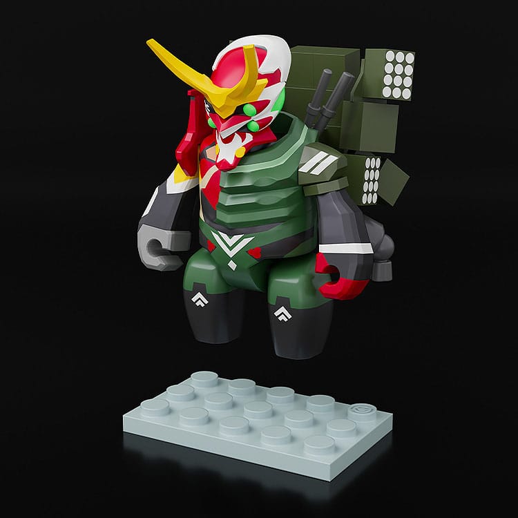 Rebuild of Evangelion Brickroid Actionfigur Evangelion Production Model-New 02 a 5 cm Image 4