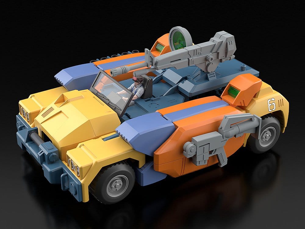 Special Armored Battalion Dorvack Moderoid Plastic Model Kit Mugen Calibur 17 cm Image 6