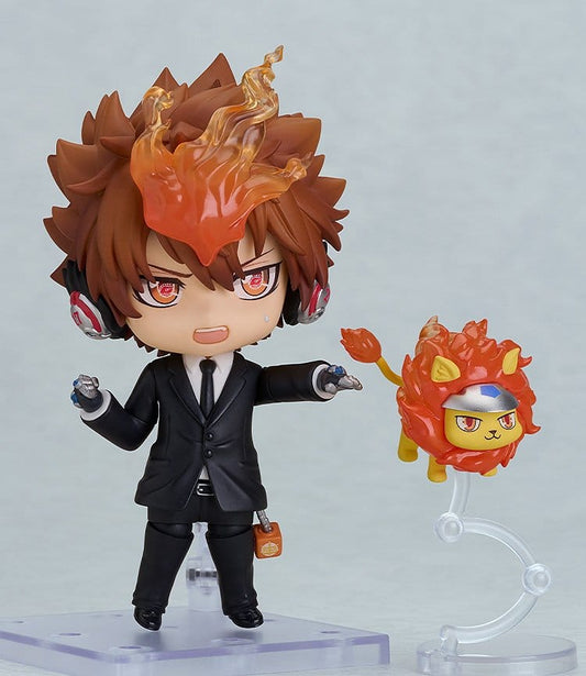 Reborn! Series Nendoroid Actionfigur Tsunayoshi Sawada: Black Suit Ver. 11 cm Image 2