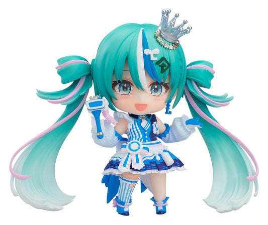 Character Vocal Series 01: Hatsune Miku PVC Statue Nendoroid Lawson's 50th anniversary Special Live Ver. 10 cm Image 1