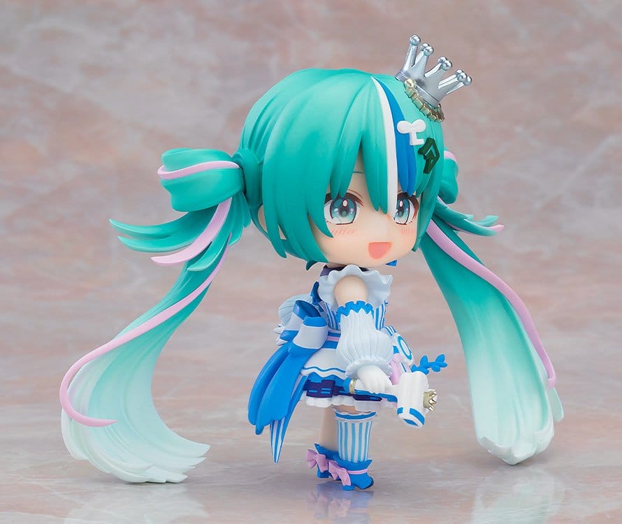 Character Vocal Series 01: Hatsune Miku PVC Statue Nendoroid Lawson's 50th anniversary Special Live Ver. 10 cm Image 4