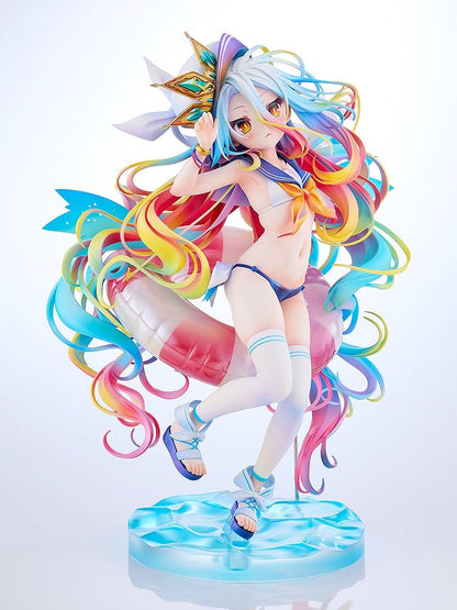 No Game No Life Statue 1/7 Shiro: Sailor-Style Swimsuit Ver. 24 cm Image 9