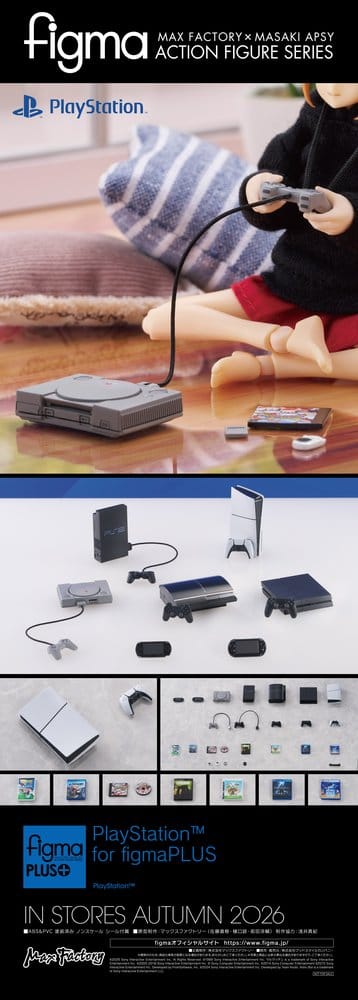Original Character figmaPLUS Zubehör-Set für Figma Actionfiguren PlayStation Image 2