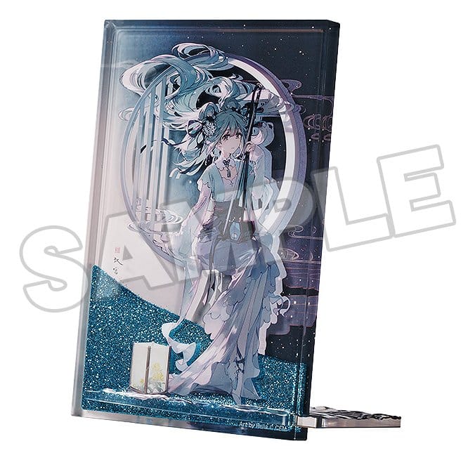 Character Vocal Series 01: Hatsune Miku Glitter Acryl Block Hatsune Miku Han Gong Qiu Yue Ver. 15 cm Image 3