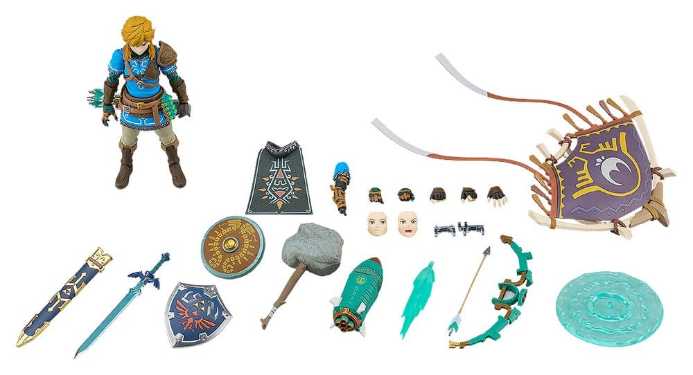 The Legend of Zelda Tears of the Kingdom Figma Actionfigur Link Tears of the Kingdom Ver. DX Edition 15 cm Image 2