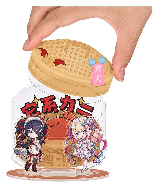 Needy Streamer Overload Needy Streamer Chinese Restaurant Series Acryl-Diorama Chibi Image 5
