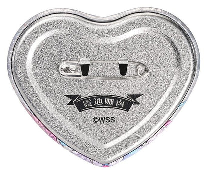 Needy Streamer Overload Needy Streamer Chinese Restaurant Series Heart-Shaped Ansteckbutton OMGkawaiiAngel 7 x 6 cm Image 5