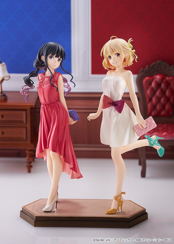 Lycoris Recoil Pop Up Parade PVC Figuren 2er-Pack Chisato Nishikigi & Takina Inoue: After Party! Ver. L Size Image 2