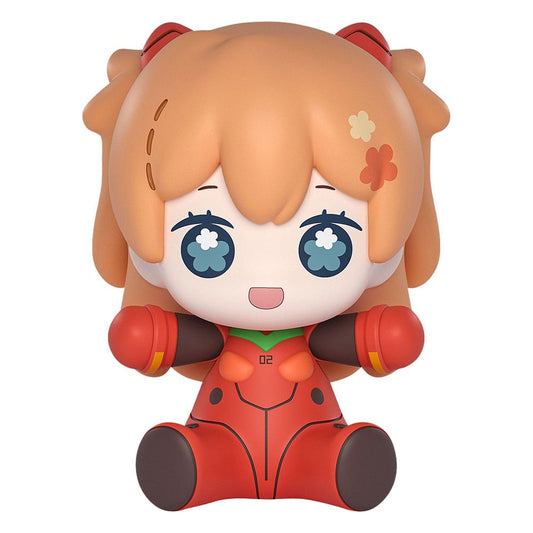 Neon Genesis Evangelion: Rebuild of Evangelion Huggy Good Smile Chibi Figur Asuka Shikinami Langley: Plugsuit Ver. 7 cm Image 1
