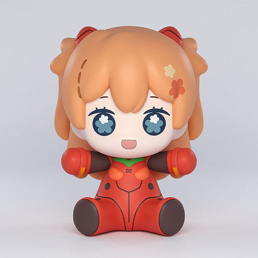 Neon Genesis Evangelion: Rebuild of Evangelion Huggy Good Smile Chibi Figur Asuka Shikinami Langley: Plugsuit Ver. 7 cm Image 2