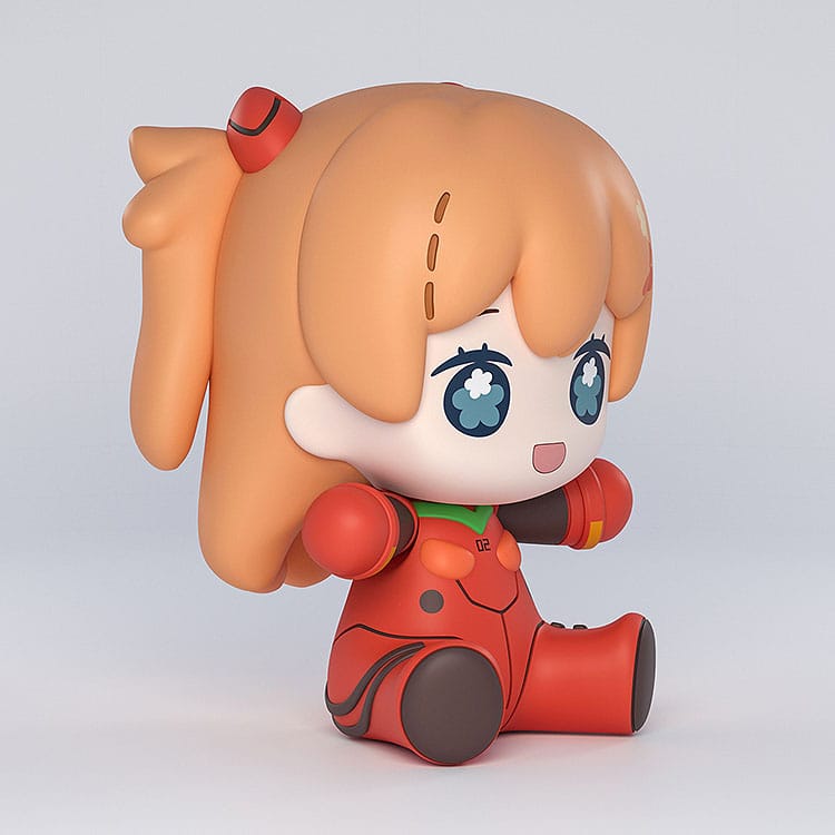 Neon Genesis Evangelion: Rebuild of Evangelion Huggy Good Smile Chibi Figur Asuka Shikinami Langley: Plugsuit Ver. 7 cm Image 3