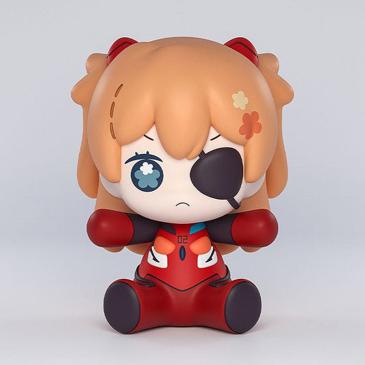 Neon Genesis Evangelion: Rebuild of Evangelion Huggy Good Smile Chibi Figur Asuka Shikinami Langley: Eye Patch Ver. 7 cm Image 2