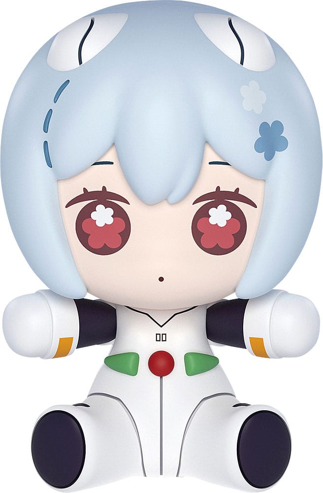 Neon Genesis Evangelion: Rebuild of Evangelion Huggy Good Smile Chibi Figur Rei Ayanami: Plugsuit Ver. 7 cm Image 1
