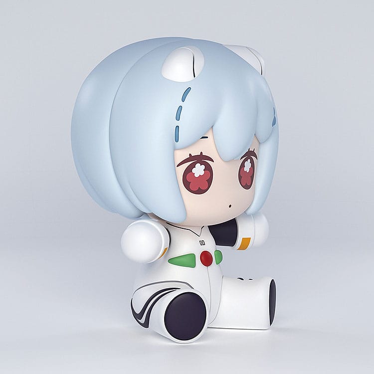 Neon Genesis Evangelion: Rebuild of Evangelion Huggy Good Smile Chibi Figur Rei Ayanami: Plugsuit Ver. 7 cm Image 3