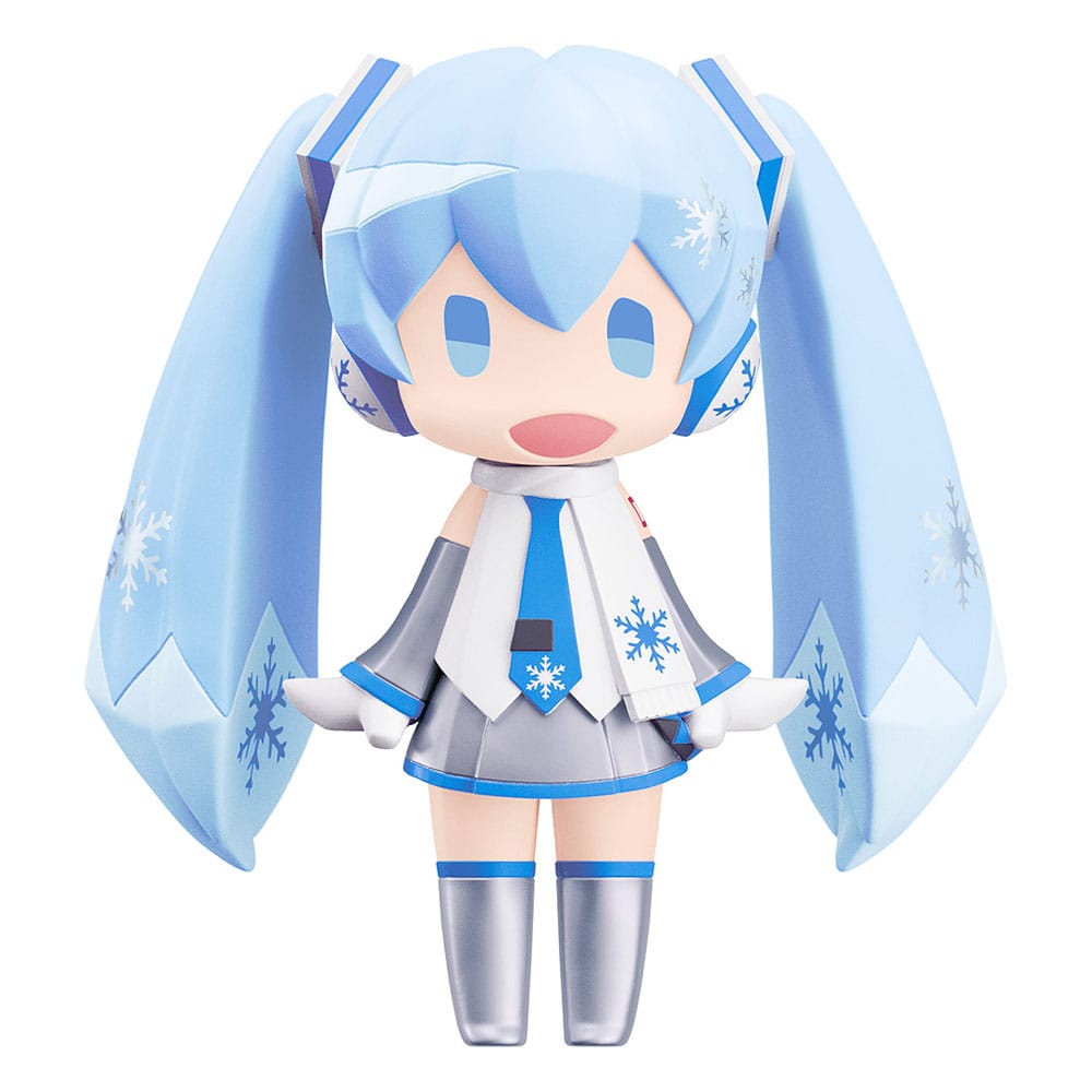 Character Vocal Series 01: Hatsune Miku HELLO! GOOD SMILE Actionfigur Snow Miku 10 cm Image 1