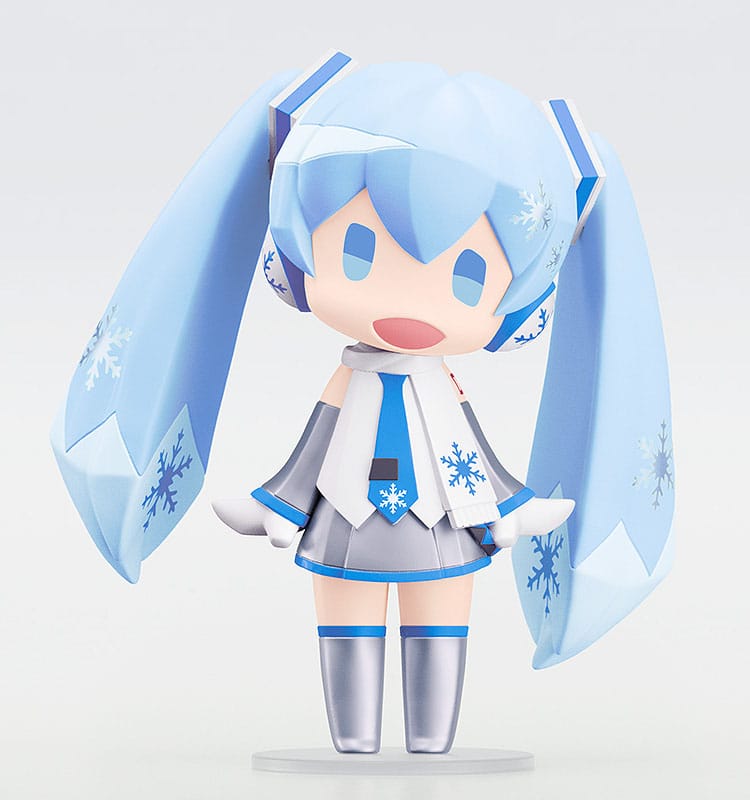 Character Vocal Series 01: Hatsune Miku HELLO! GOOD SMILE Actionfigur Snow Miku 10 cm Image 3