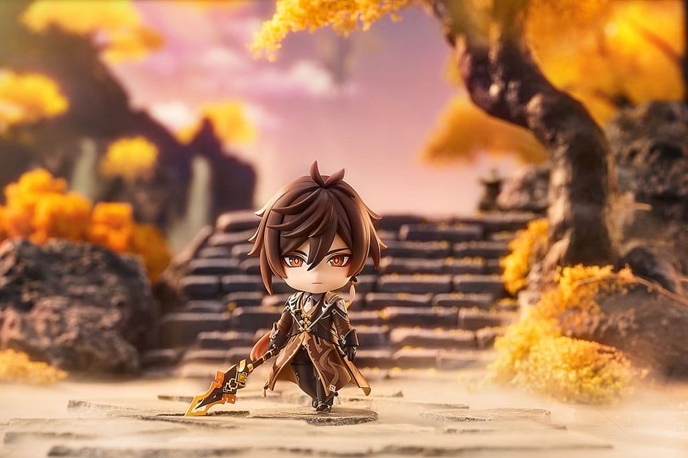 Genshin Impact Nendoroid Actionfigur Zhongli 10 cm Image 8