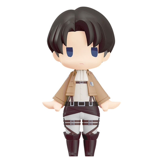 Attack on Titan HELLO! GOOD SMILE Actionfigur Levi 10 cm Image 1