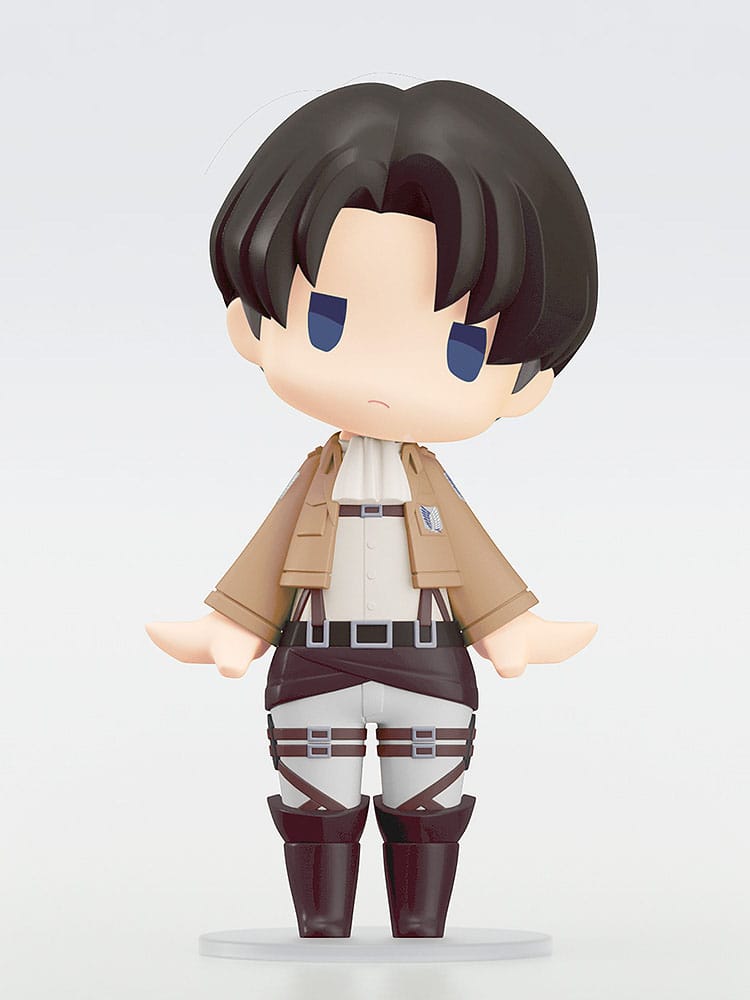 Attack on Titan HELLO! GOOD SMILE Actionfigur Levi 10 cm Image 3