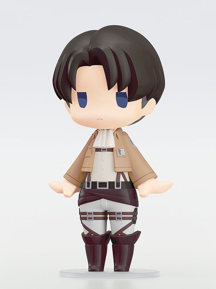 Attack on Titan HELLO! GOOD SMILE Actionfigur Levi 10 cm Image 4