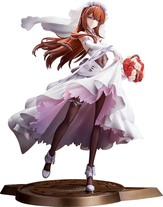 Steins Gate PVC Statue 1/7 Kurisu Makise: Wedding Dress Ver. 26 cm Image 1
