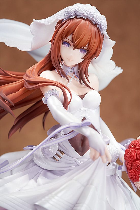 Steins Gate PVC Statue 1/7 Kurisu Makise: Wedding Dress Ver. 26 cm Image 9