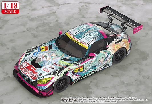 Hatsune Miku GT Project Fahrzeug 1/18 Good Smile Hatsune Miku AMG 2017 SUPER GT Ver. 26 cm Image 2