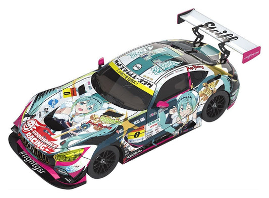 Hatsune Miku GT Project Fahrzeug 1/18 Good Smile Hatsune Miku AMG 2018 Final Race Ver. 26 cm Image 1