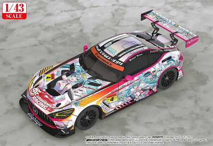 Hatsune Miku GT Project Fahrzeug 1/43 Good Smile Hatsune Miku AMG 2021 SUPER GT 100th Race Commemorative Ver. 11 cm Image 2