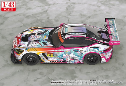 Hatsune Miku GT Project Fahrzeug 1/43 Good Smile Hatsune Miku AMG 2021 SUPER GT 100th Race Commemorative Ver. 11 cm Image 4