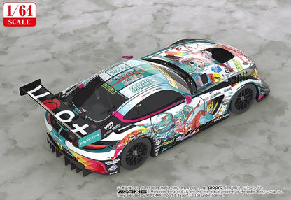 Hatsune Miku GT Project Fahrzeug 1/64 Good Smile Hatsune Miku AMG 2016 Super GT Ver. 7 cm Image 3