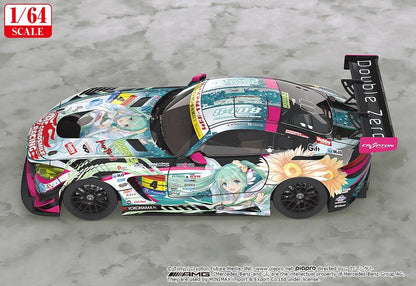 Hatsune Miku GT Project Fahrzeug 1/64 Good Smile Hatsune Miku AMG 2017 Super GT Ver. 7 cm Image 4