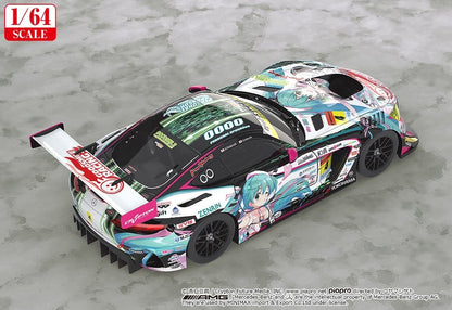 Hatsune Miku GT Project Fahrzeug 1/64 Good Smile Hatsune Miku AMG 2019 SUPER GT Ver. 7 cm Image 3