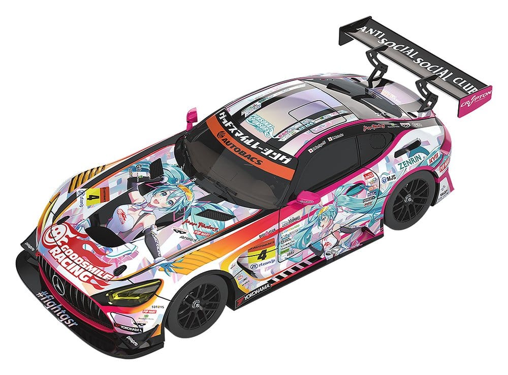 Hatsune Miku GT Project Fahrzeug 1/64 Hatsune Miku AMG 2021 SUPER GT Round 5 Ver. 7 cm Image 1