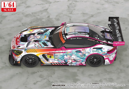 Hatsune Miku GT Project Fahrzeug 1/64 Hatsune Miku AMG 2021 SUPER GT Round 5 Ver. 7 cm Image 4