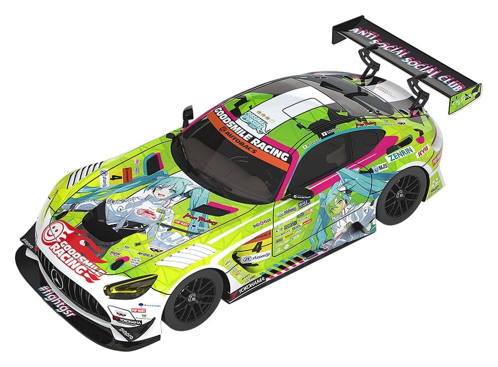 Hatsune Miku GT Project Fahrzeug 1/64 Hatsune Miku AMG 2022 Season Opening Ver. 7 cm Image 1