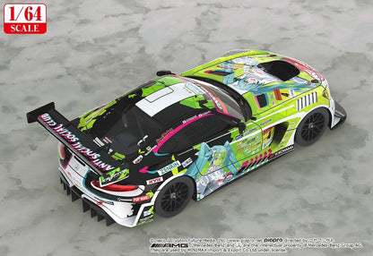 Hatsune Miku GT Project Fahrzeug 1/64 Hatsune Miku AMG 2022 Season Opening Ver. 7 cm Image 3